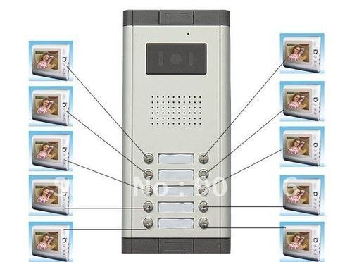 Multi Apartment Model Video Door Phone