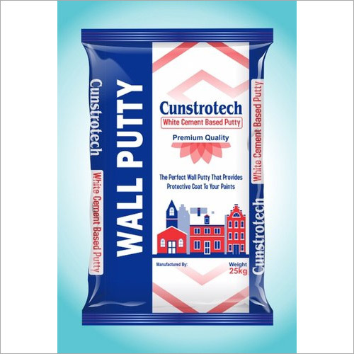 Plastic Wall Putty Packing Digital Bag By SWASTIK POLYPACK