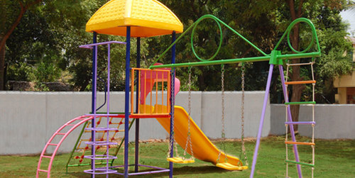 Frp & Metal Outdoor Playground Combo Set