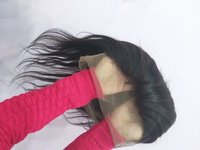 Raw Vintage Straight Transparent Full Lace Wig