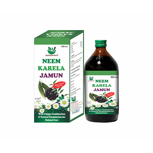 Herbal Neem Karela Jamun Juice - Ingredients: Herbs
