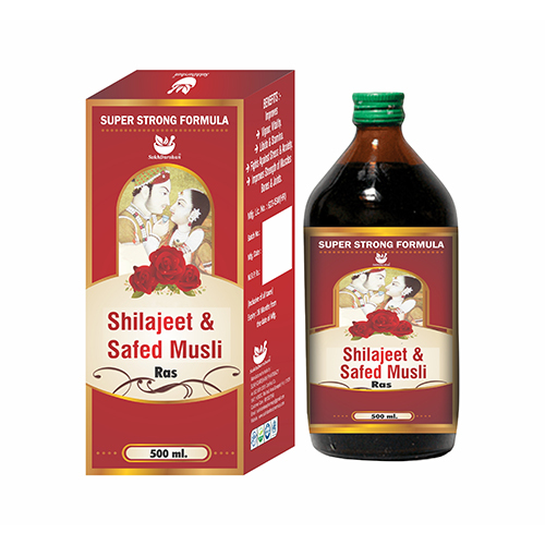 Shilajeet & Safed Musli Ras - Ingredients: Herbal Extract
