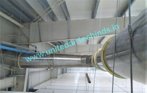 Ss Round Ducting For Ozone Fume Exhaust Application