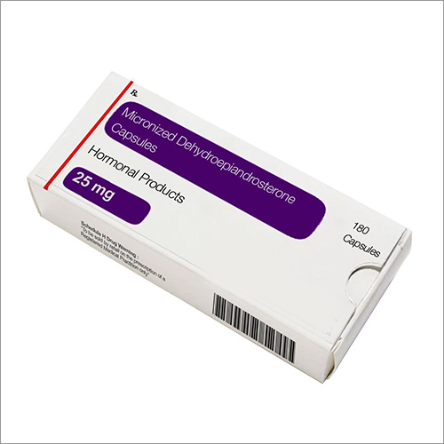 25 MG Micronized Dehydroepiandrosterone Capsules