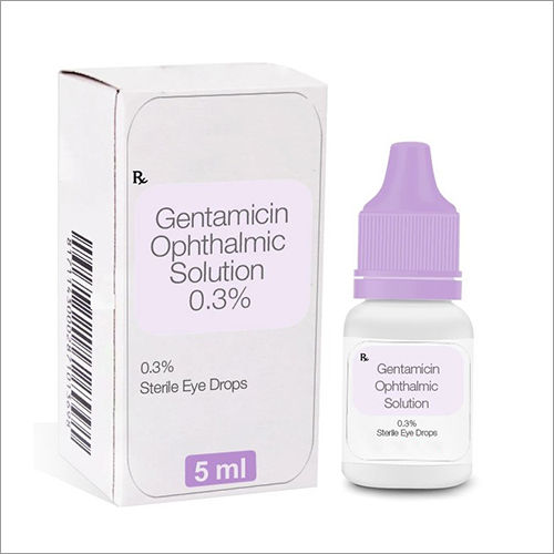 Gentamicin Eye Drop Manufacturers, Suppliers & Dealers