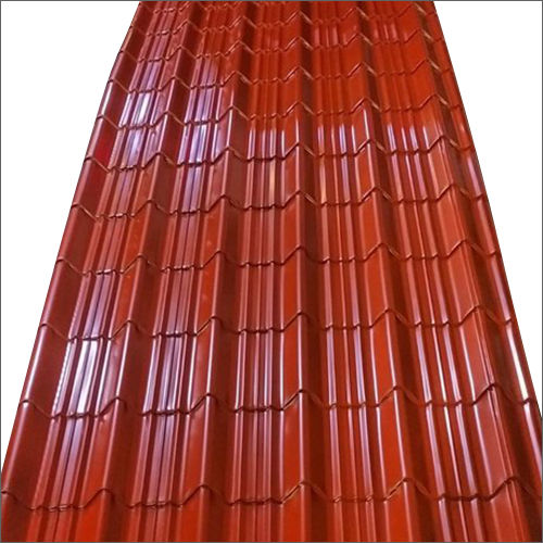 Stainless Steel Brown Tile Profile Sheet