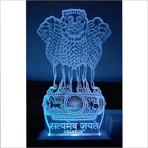 Satyamev Jayate 3D Illusion Night Lamp