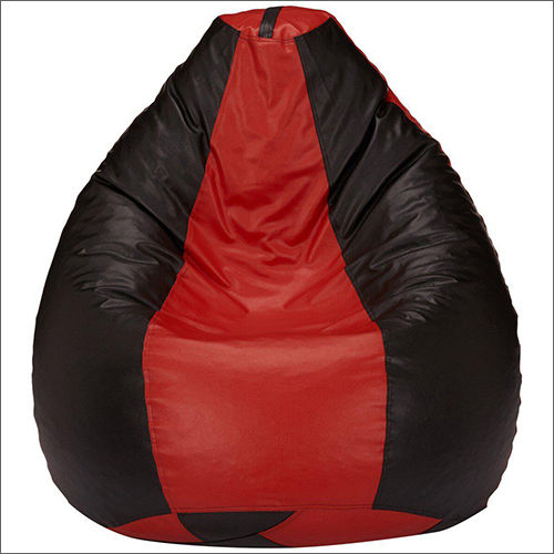 Black And Red Bean Bag