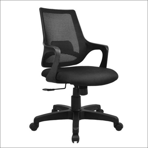 Black Office Executive Fabric Chair