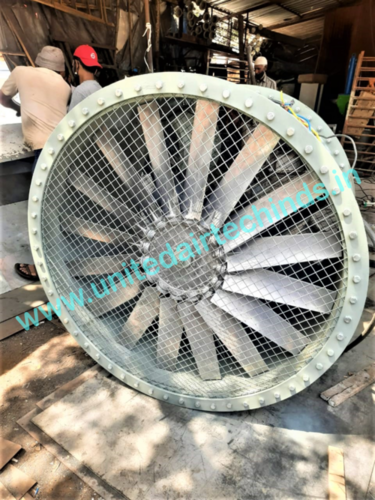 Tube Axial Fan For Ongc Offshore Site