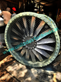 Tube Axial Fan For Ongc Offshore Site