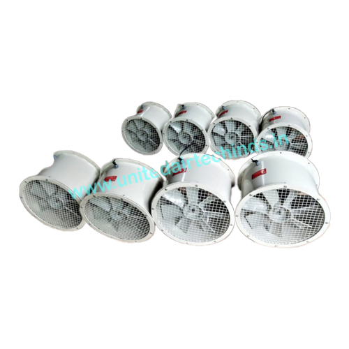 Tube Axial Fan For Power Plant Application - Color: As Per Customer