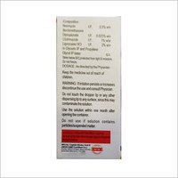 Neomycin Beclomethasone Dipropionate Chlotrimazaole And Lignocaine Hydrochloride Ear Drops
