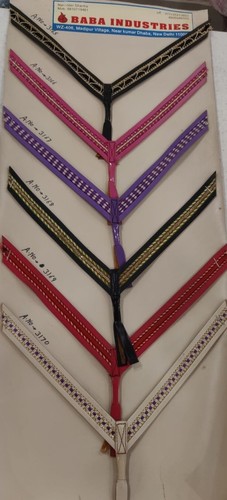 Ladies Footwear Upper Straps V shape