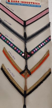 Ladies Footwear Upper Straps V shape