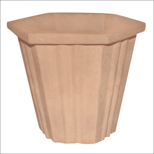 Hexagonal RCC Flower Pot