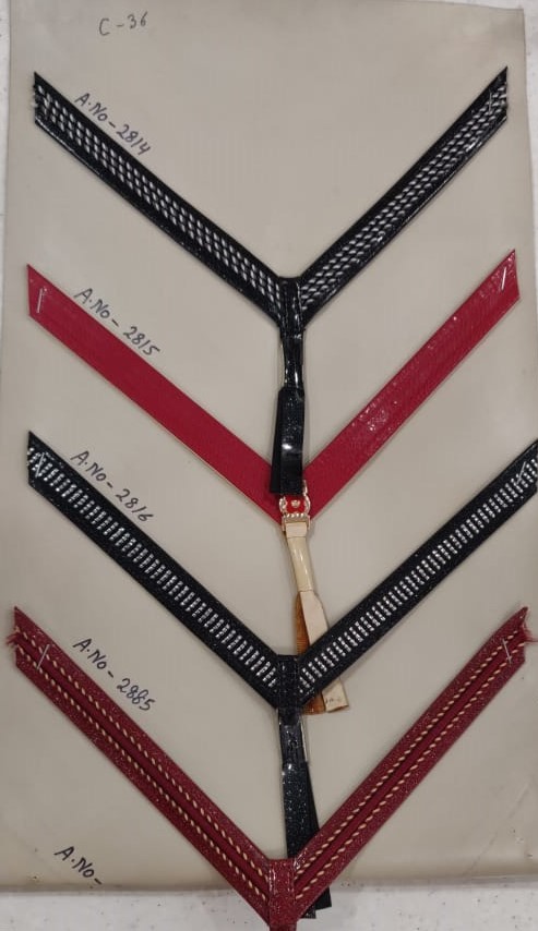 Ladies Footwear Upper Straps V shape