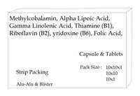 Methylcobalamin Alpha Lipoic Acid L-Carnitine Folic Acid Thiamine HCL Pyridoxine HCL