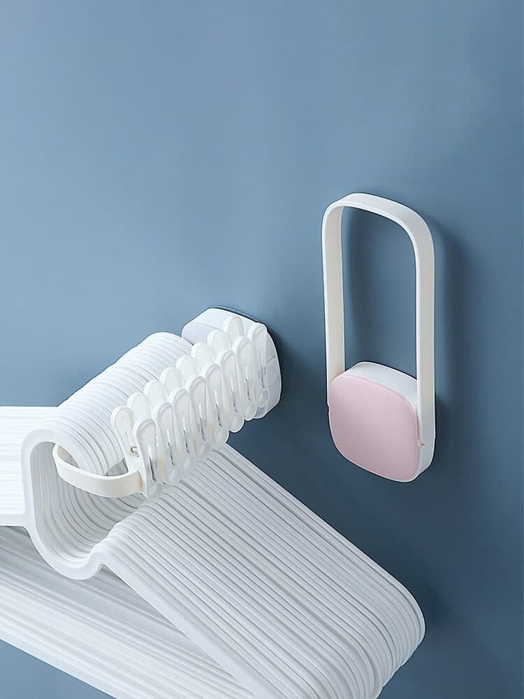 Bathroom Wall Mounted Clothing Storage Hanger