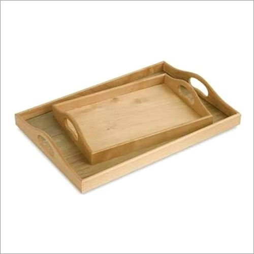 Wooden Plain Trays