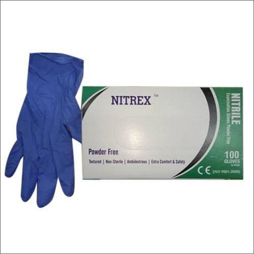 Nitrex Nitrile Powder Free Examination Gloves