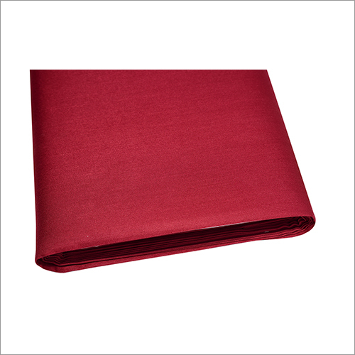 Red Polyster Viscose Fabrics By YOSHA ALLIANCE