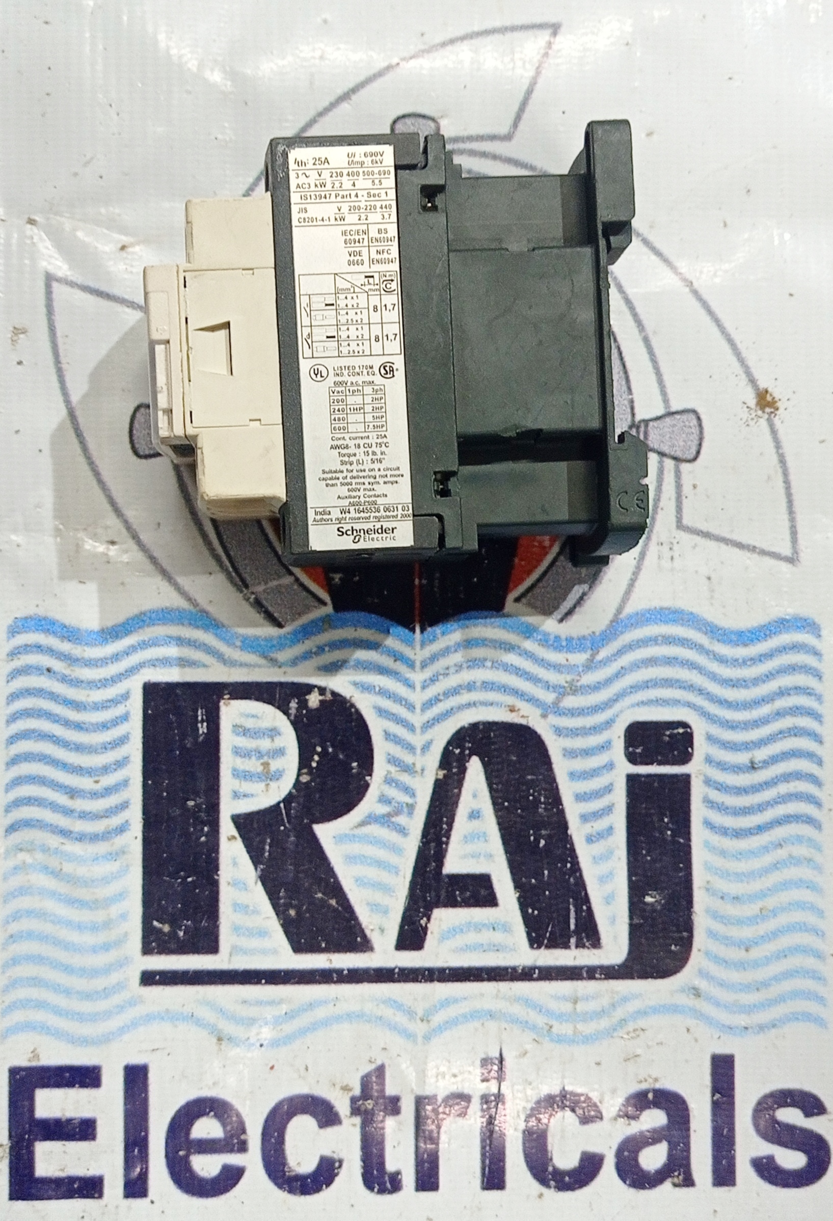 SCHNEIDER LC1D12 CONTACTOR