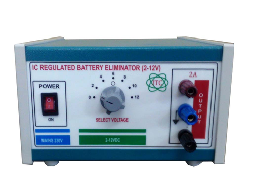 IC REGULATED BATTERY ELIMINATOR By MICRO TECHNOLOGIES