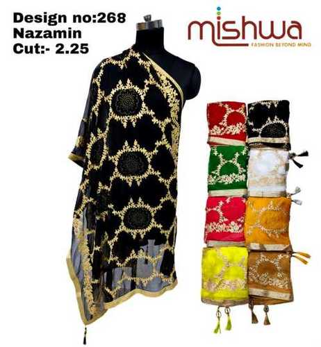 ladies designer nazamin dupatta