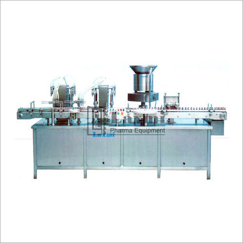 Vial Filling Stoppering And Capping Machine
