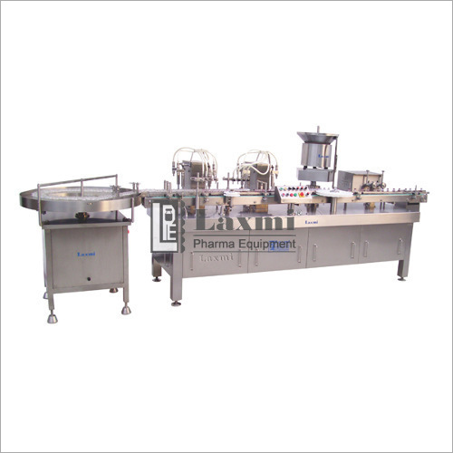 Automatic Vial Filling and Stoppering Machine