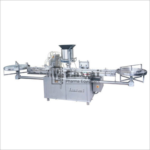 Automatic Four Head Vial Filling And Stoppering Machine