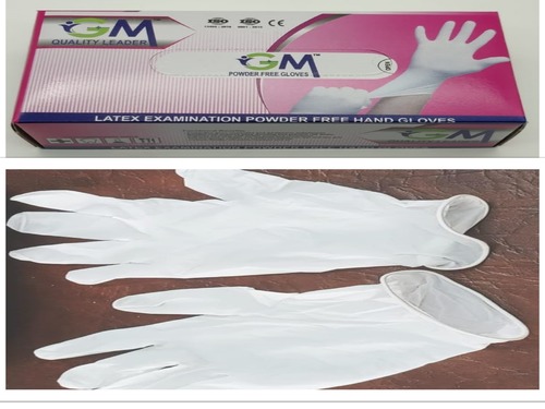 Latex Examination Powder Free Gloves