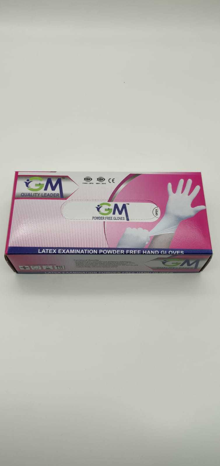 Latex Examination Powder Free Gloves