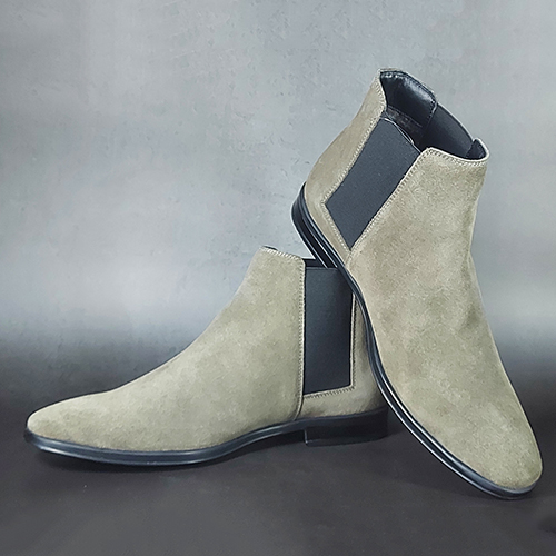 Grey Chelsea Men's Boot