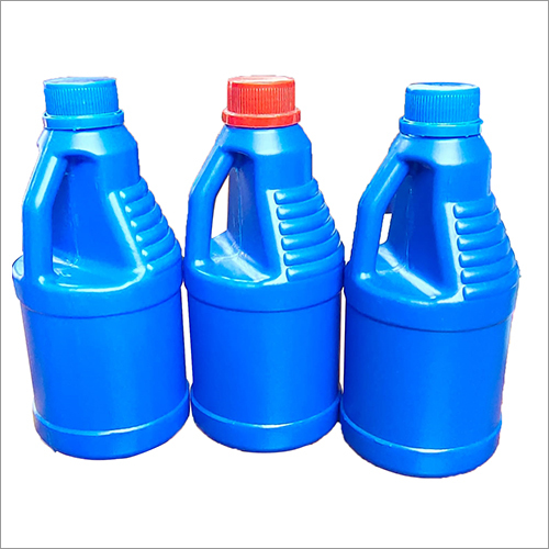 Blue 1 Ltr Round Handle Bottle