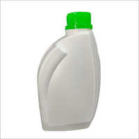 Coolent Plastic Bottle - Plastic - 1l Size, White Color For Industrial Oil Use