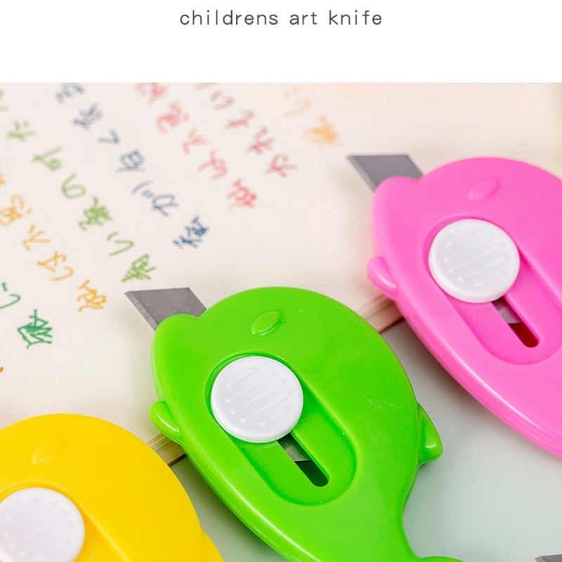 Mini Whale Portable Utility Knife Cute Paper Cutter