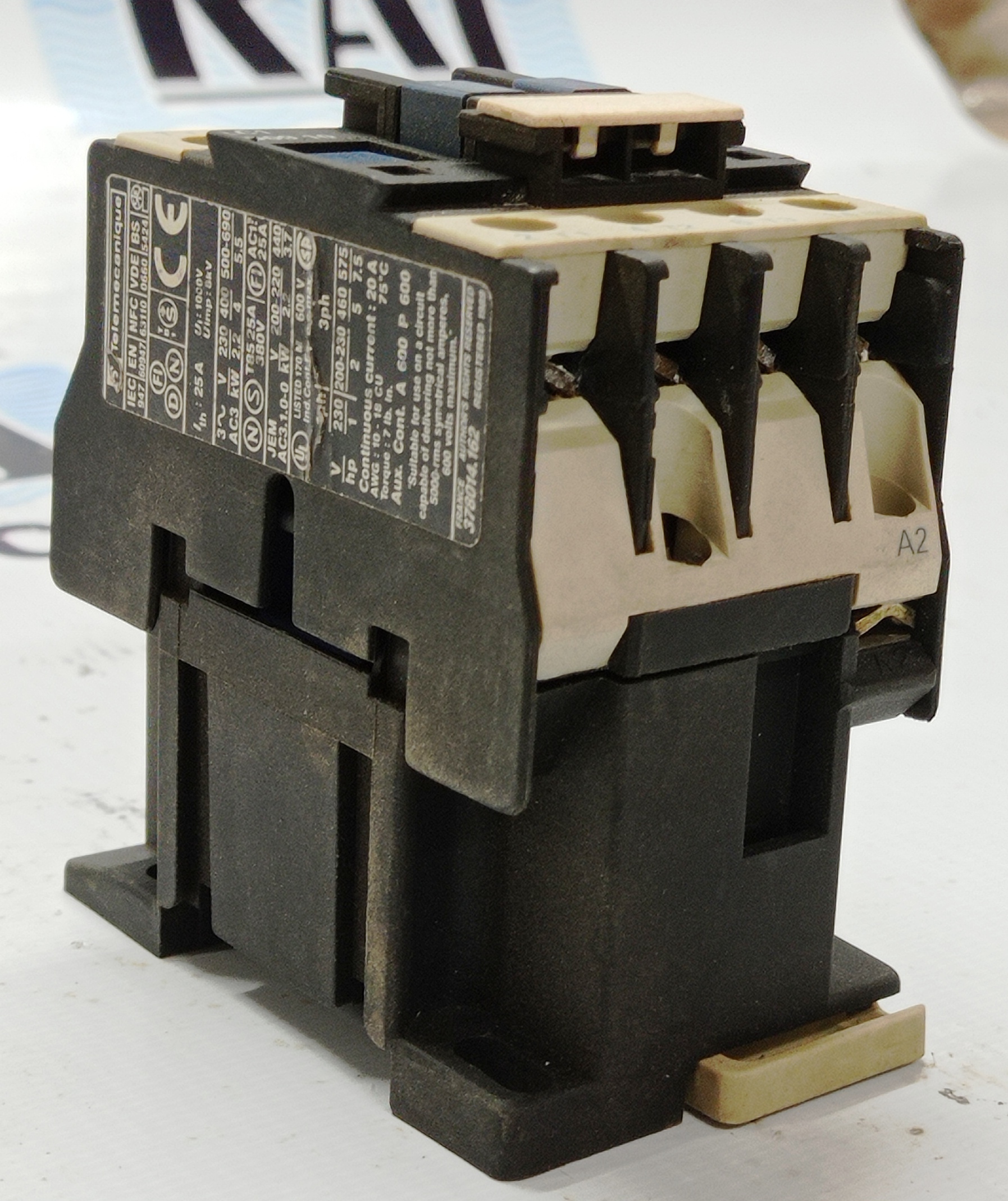 TELEMECANIQUE LC1D09 CONTACTOR