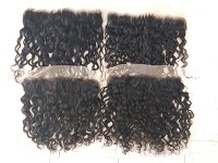Human Hair Curly Lace  Frontal