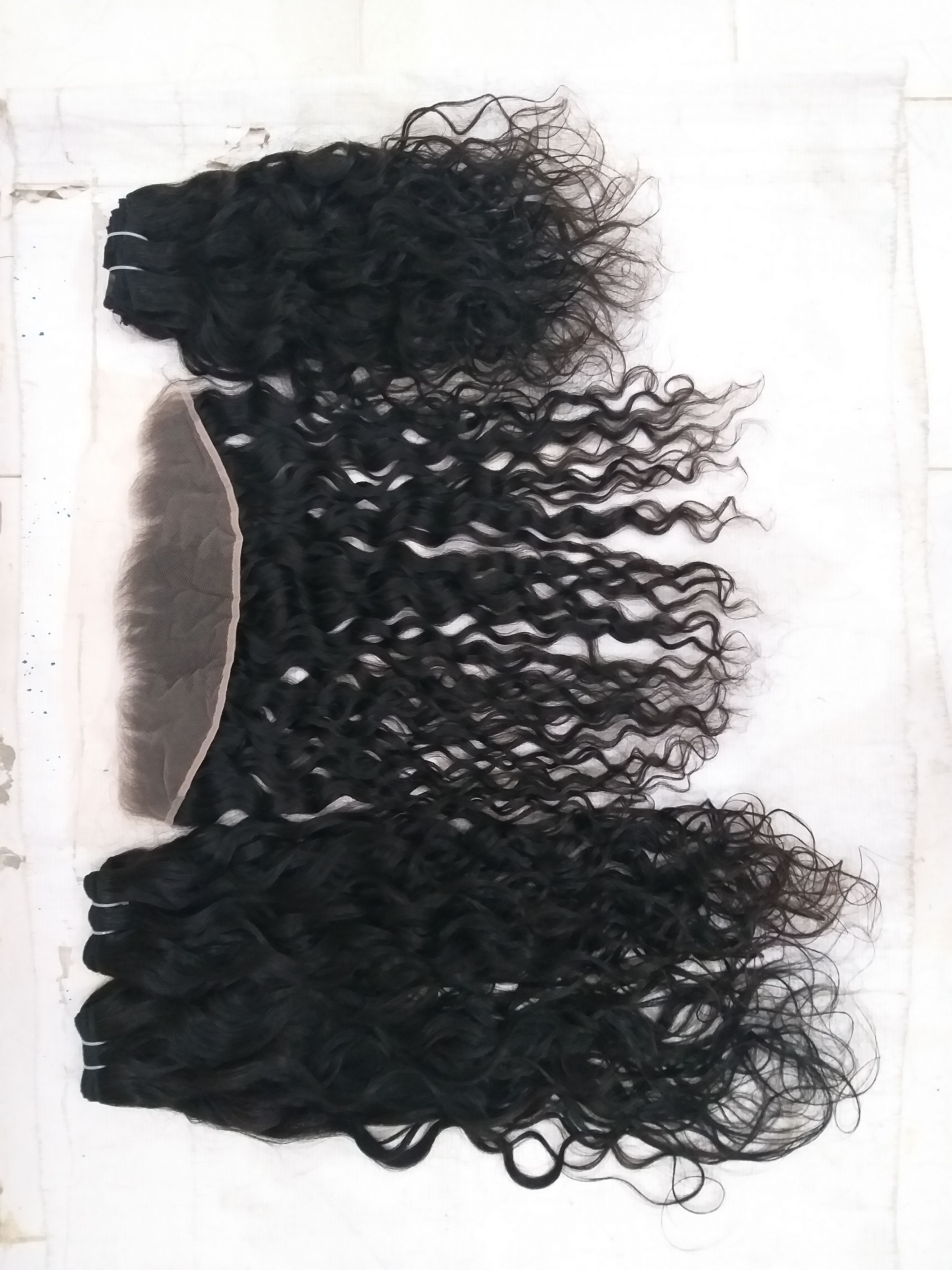 Natural Wave Lace Frontal Human Hair Extensions