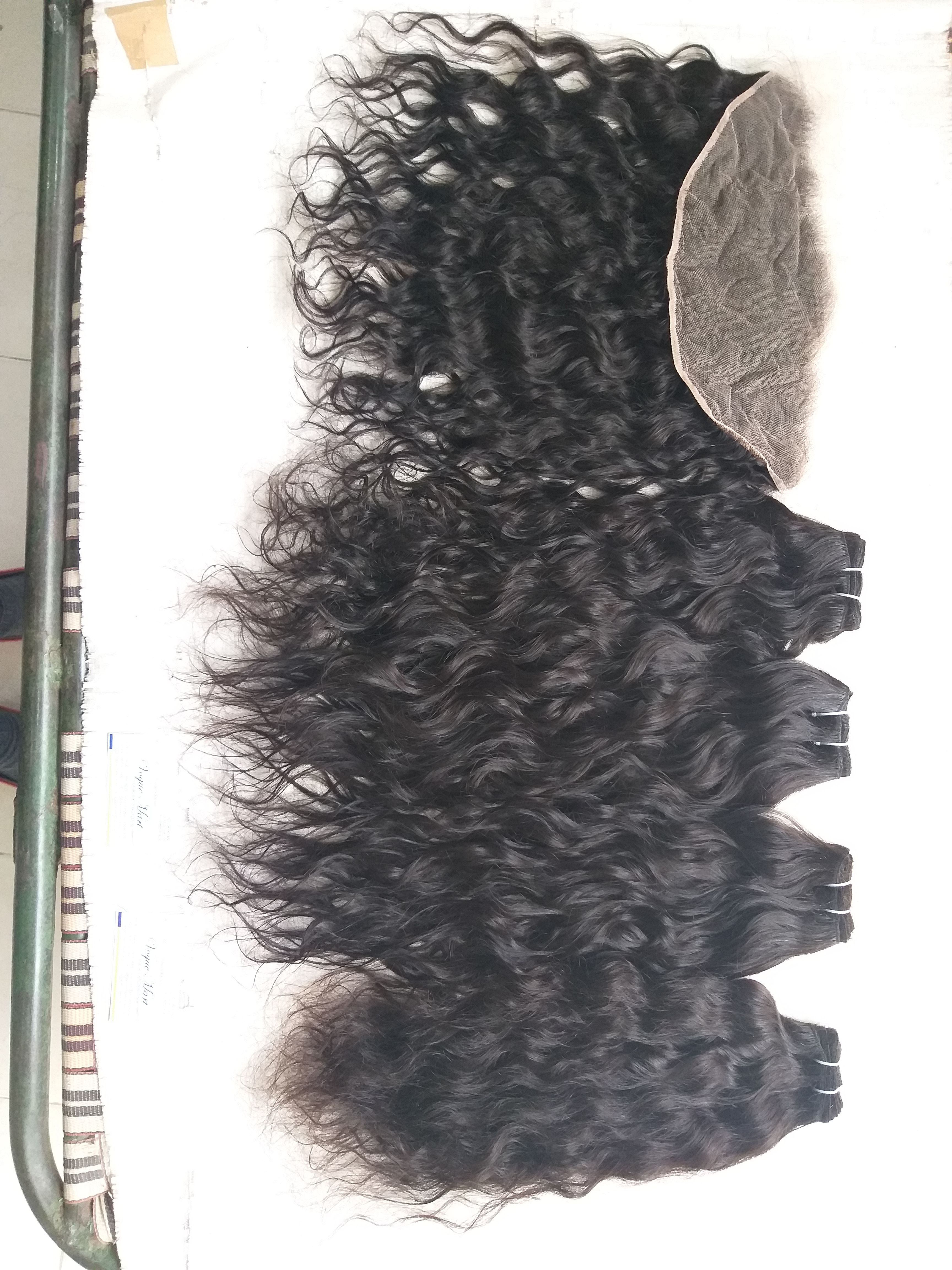 Natural Wave Lace Frontal Human Hair Extensions