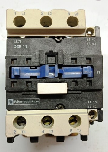 TELEMECANIQUE LC1D6511 CONTACTOR