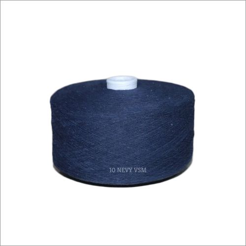 Cotton Blended Yarn (Navy Color)