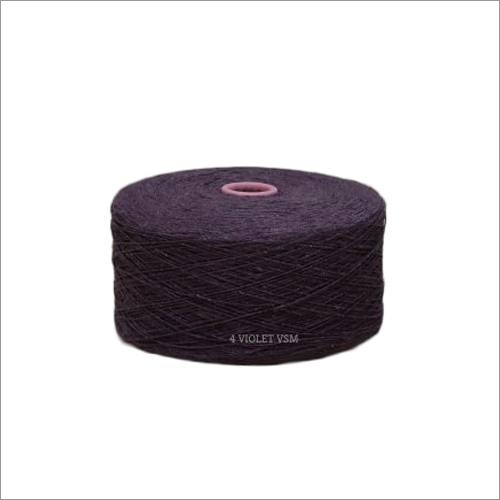 4 Violet Color VSM Cotton Yarn