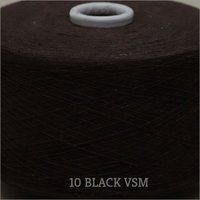 10 Black Color VSM Cotton Yarn