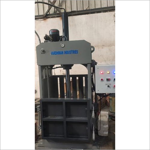 Single Box Single Cylinder Bale Eject Baling Press Machine By VARDHMAN INDUSTRIES