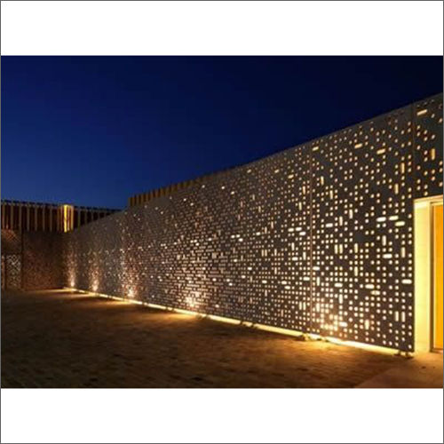 Perforated Metal Facade Lighting Sheet