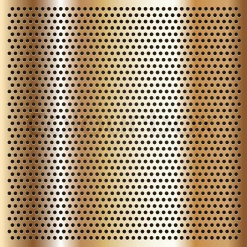 Industrial Brass  Perforated Sheet