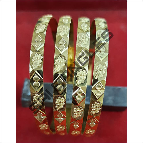 Golden Ladies Gold Bangles